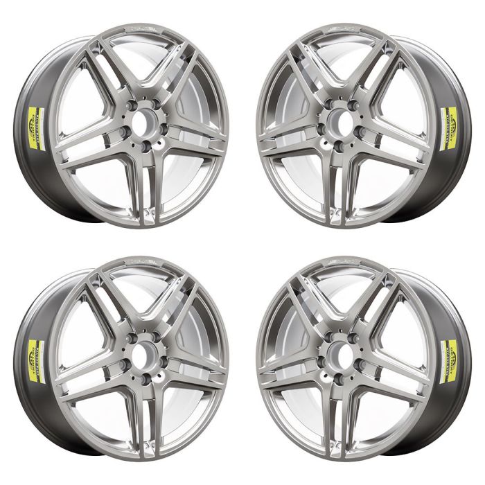 Mercedes-Benz E300 Wheel Rim PVD Bright Chrome 85150 (F) Stock Factory OEM Replacement