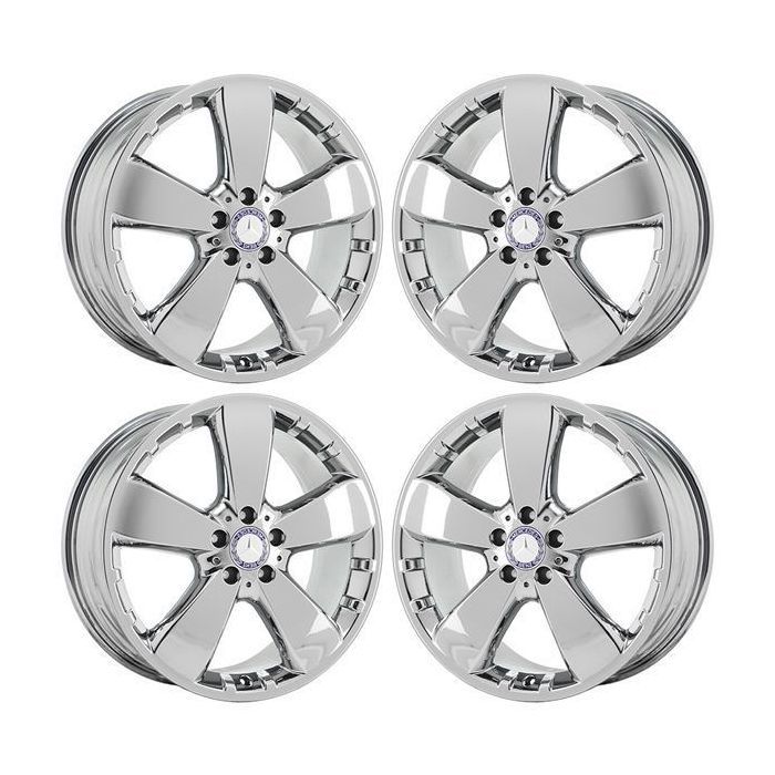 Mercedes-Benz Ml250 Wheel Rim PVD Bright Chrome 85198 Stock Factory OEM Replacement