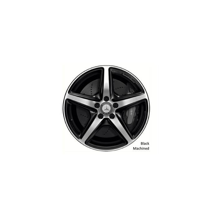 Mercedes-Benz CLS400 Wheel Rim Machined Black 85230 (F) Stock Factory OEM Replacement