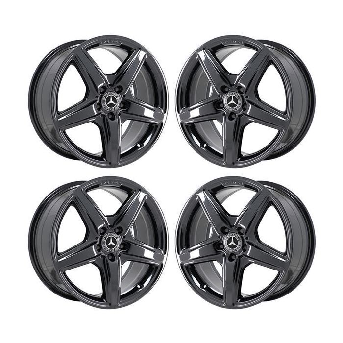 Mercedes-Benz CLS400 Wheel Rim PVD Black Chrome 85230 (F) Stock Factory OEM Replacement