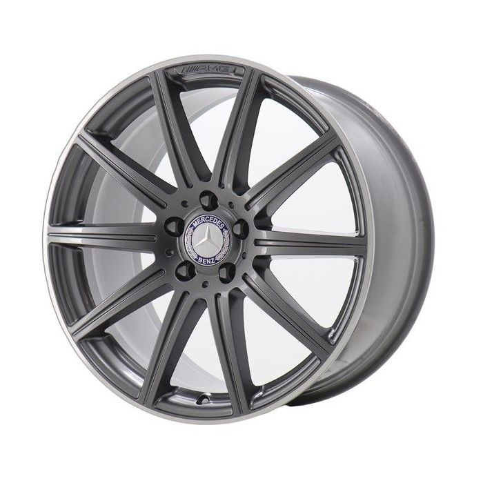 Mercedes-Benz E63 Wheel Rim Machined Grey 85237 (R) Stock Factory OEM Replacement