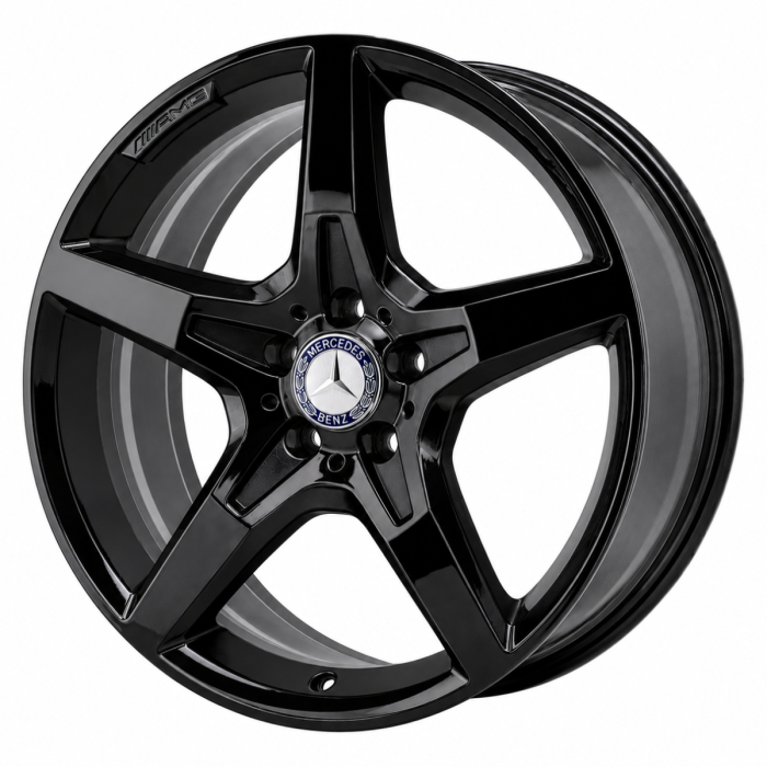 Mercedes-Benz SL550 Wheel Rim Gloss Black 85284 (R) Stock Factory OEM Replacement