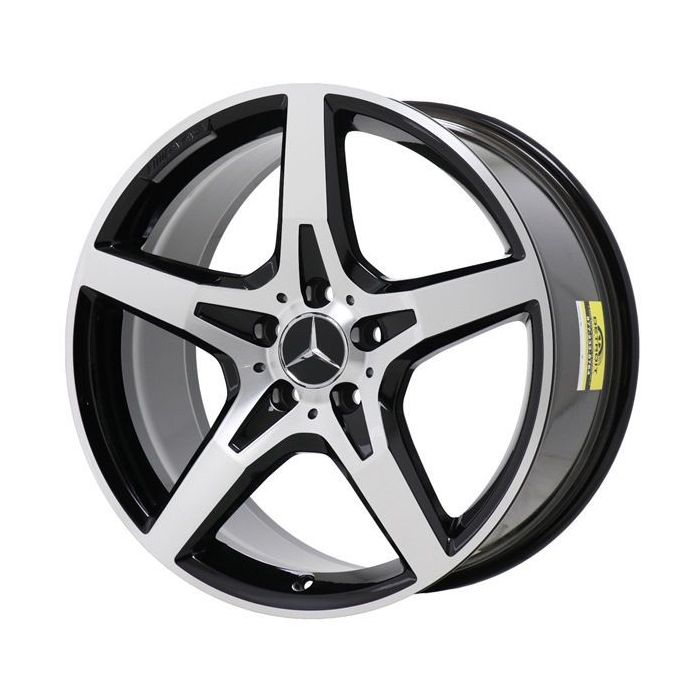 Mercedes-Benz SL550 Wheel Rim Machined Black 85284 (R) Stock Factory OEM Replacement