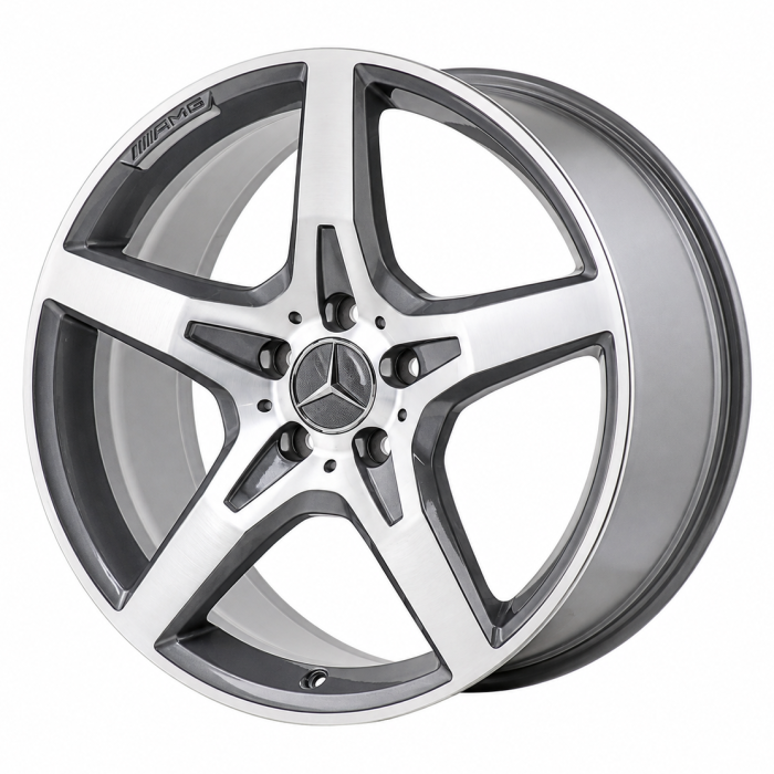 Mercedes-Benz SL550 Wheel Rim Machined Grey 85283 (F) Stock Factory OEM Replacement