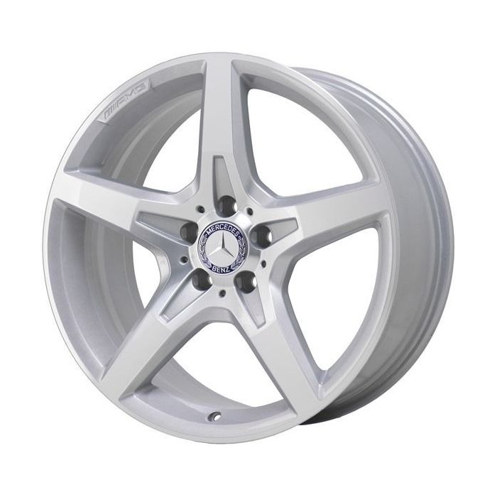Mercedes-Benz SL550 Wheel Rim Machined Silver 85283 (F) Stock Factory OEM Replacement