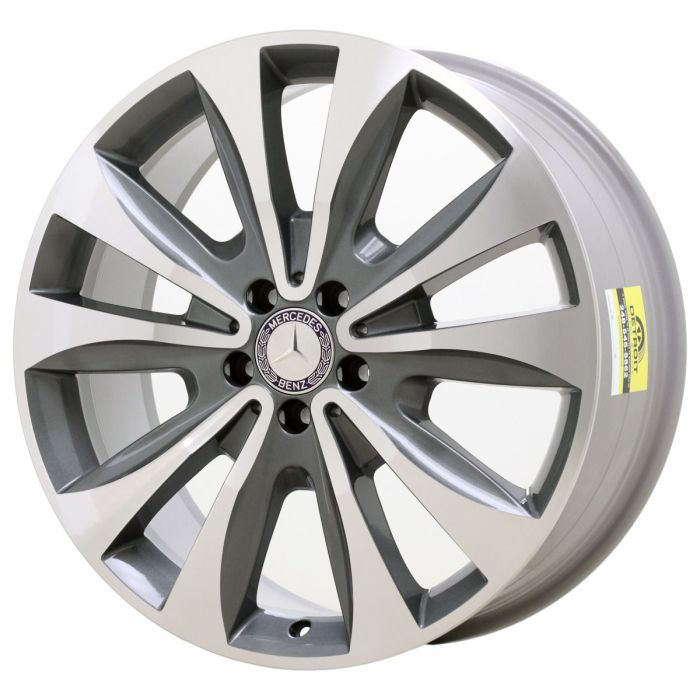 Mercedes-Benz GL350 Wheel Rim Machined Grey 85297 Stock Factory OEM Replacement