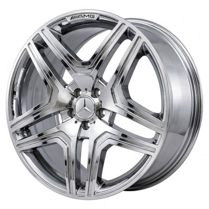 Mercedes-Benz G63 Wheel Rim PVD Bright Chrome 85326 Stock Factory OEM Replacement