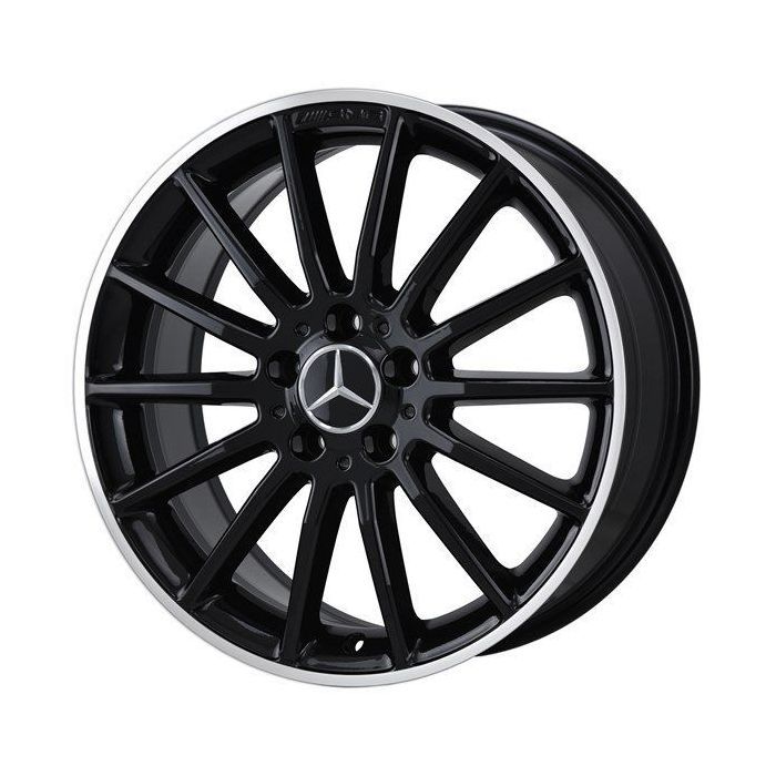Mercedes-Benz CLA250 Wheel Rim Machined Lip Black 85334 Stock Factory OEM Replacement