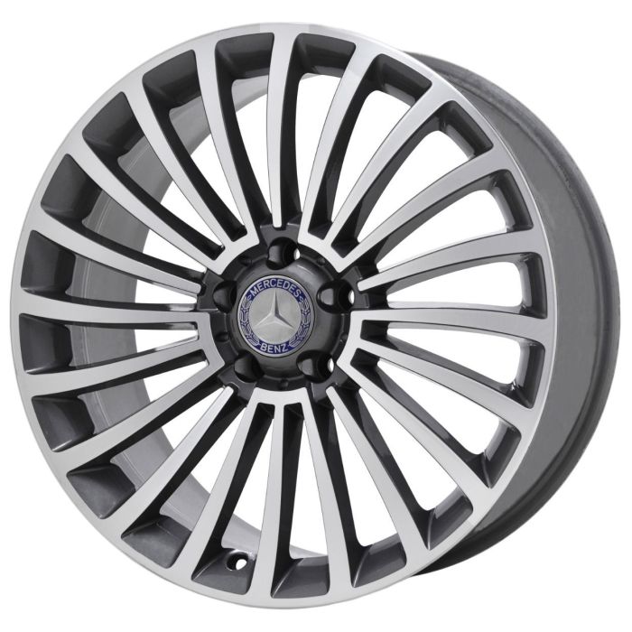 Mercedes-Benz SL63 Wheel Rim Machined Grey 85341 (F) Stock Factory OEM Replacement
