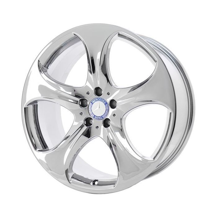 Mercedes-Benz S400 Wheel Rim PVD Bright Chrome 85352 (F) Stock Factory OEM Replacement
