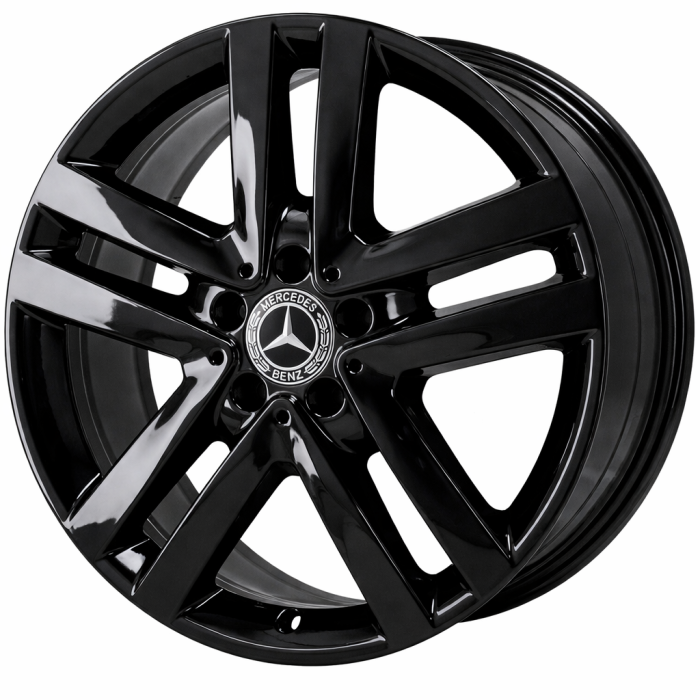 Mercedes-Benz GL350 Wheel Rim Gloss Black 85361 Stock Factory OEM Replacement