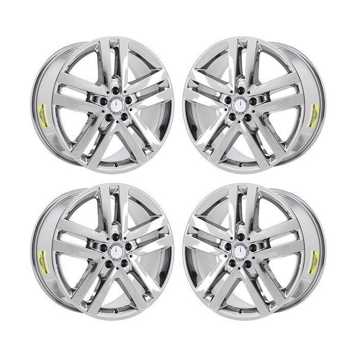 Mercedes-Benz GL350 Wheel Rim PVD Bright Chrome 85361 Stock Factory OEM Replacement