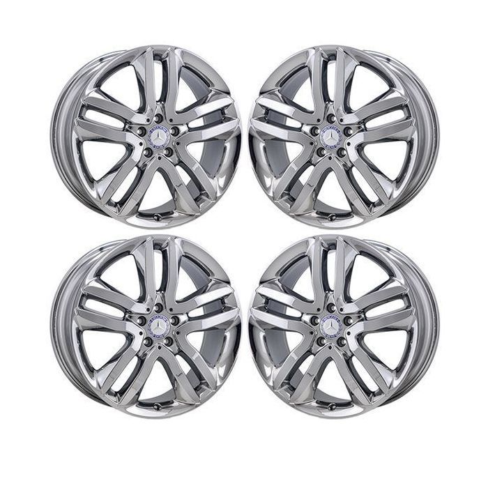Mercedes-Benz GL350 Wheel Rim PVD Bright Chrome 85362 Stock Factory OEM Replacement