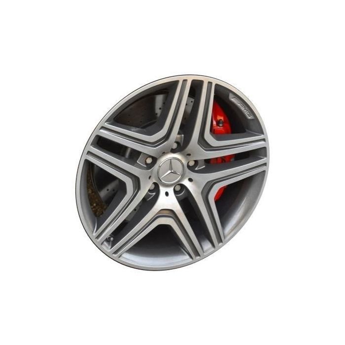 Mercedes-Benz GL63 Wheel Rim Machined Grey 85365 Stock Factory OEM Replacement