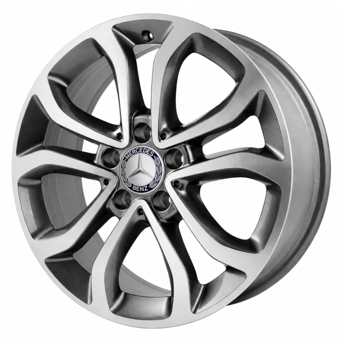 Mercedes-Benz C300 Wheel Rim Machined Grey 85367 Stock Factory OEM Replacement