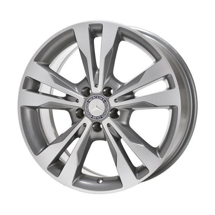 Mercedes-Benz C300 Wheel Rim Machined Grey 85370 (F) Stock Factory OEM Replacement