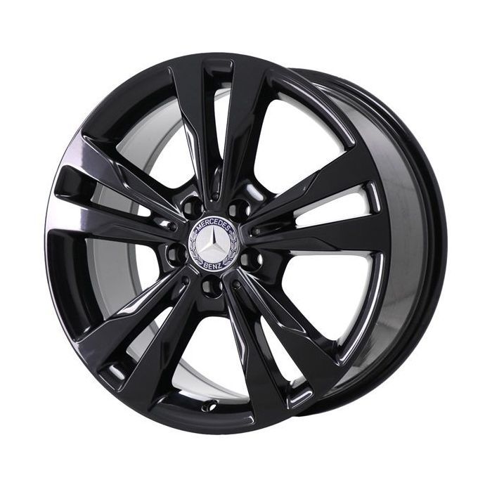 Mercedes-Benz C300 Wheel Rim Gloss Black 85370 (F) Stock Factory OEM Replacement