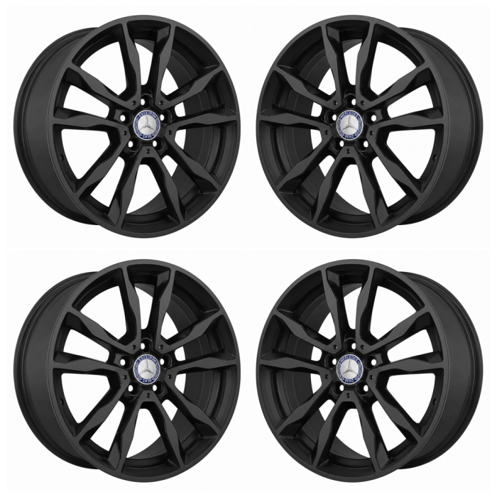 Mercedes-Benz GLA250 Outright Wheels Set of 4-Outright Rims Set of 4 Satin Black 85383