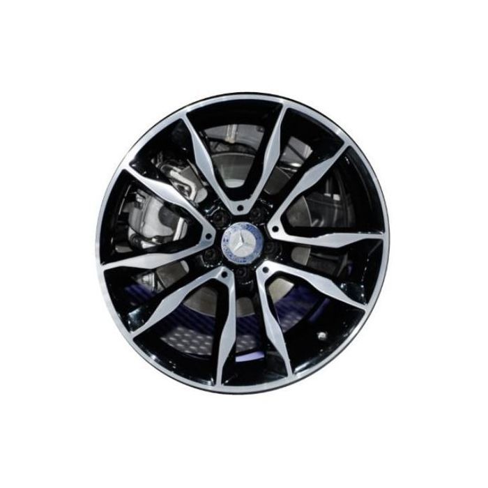 Mercedes-Benz GLA250 Wheel Rim Machined Black 85383 Stock Factory OEM Replacement