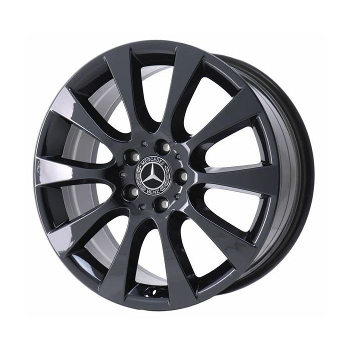 Mercedes-Benz Ml250 Wheel Rim PVD Black Chrome 85387 Stock Factory OEM Replacement