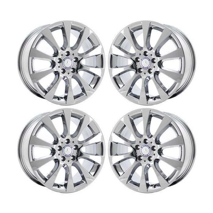 Mercedes-Benz Ml250 Wheel Rim PVD Bright Chrome 85387 Stock Factory OEM Replacement