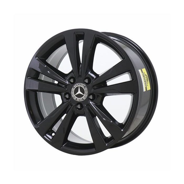 Mercedes-Benz E350 Wheel Rim Gloss Black 85397 Stock Factory OEM Replacement