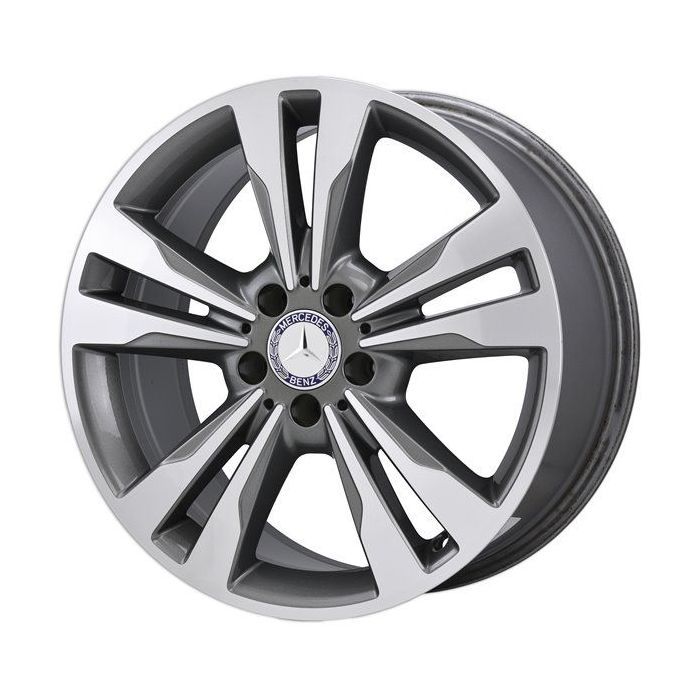 Mercedes-Benz E350 Wheel Rim Machined Grey 85397 Stock Factory OEM Replacement