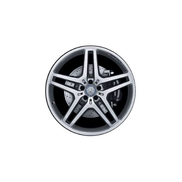 Mercedes-Benz GLE43 Wheel Rim Machined Silver 85415 Stock Factory OEM Replacement
