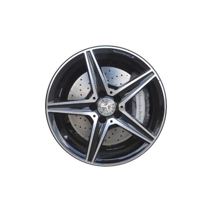 Mercedes-Benz C43 Wheel Rim Machined Black 85447 (R) Stock Factory OEM Replacement