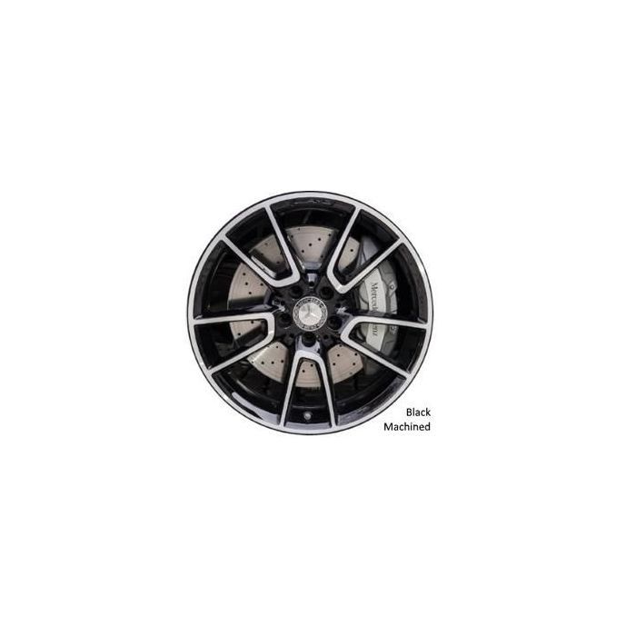 Mercedes-Benz C43 Wheel Rim Machined Black 85449 (R) Stock Factory OEM Replacement