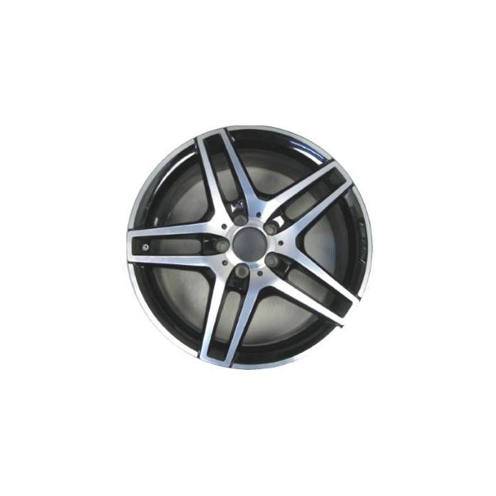 Mercedes-Benz E250 Wheel Rim Machined Black 85458 (F) Stock Factory OEM Replacement