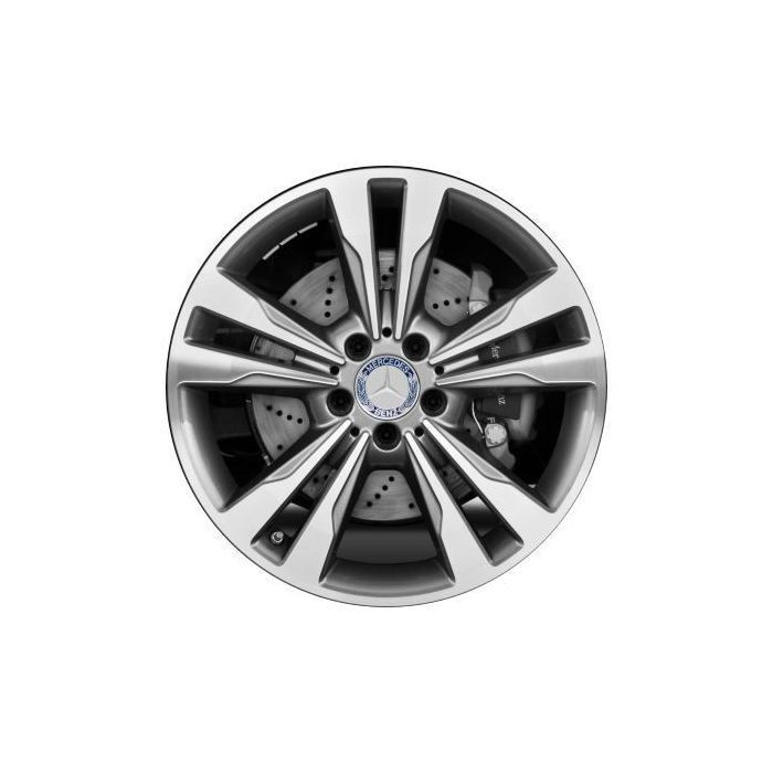 Mercedes-Benz E350 Wheel Rim Machined Grey 85459 Stock Factory OEM Replacement