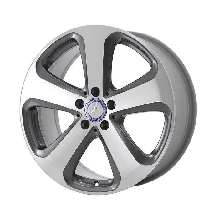 Mercedes-Benz GLC300 Wheel Rim Machined Grey 85481 Stock Factory OEM Replacement