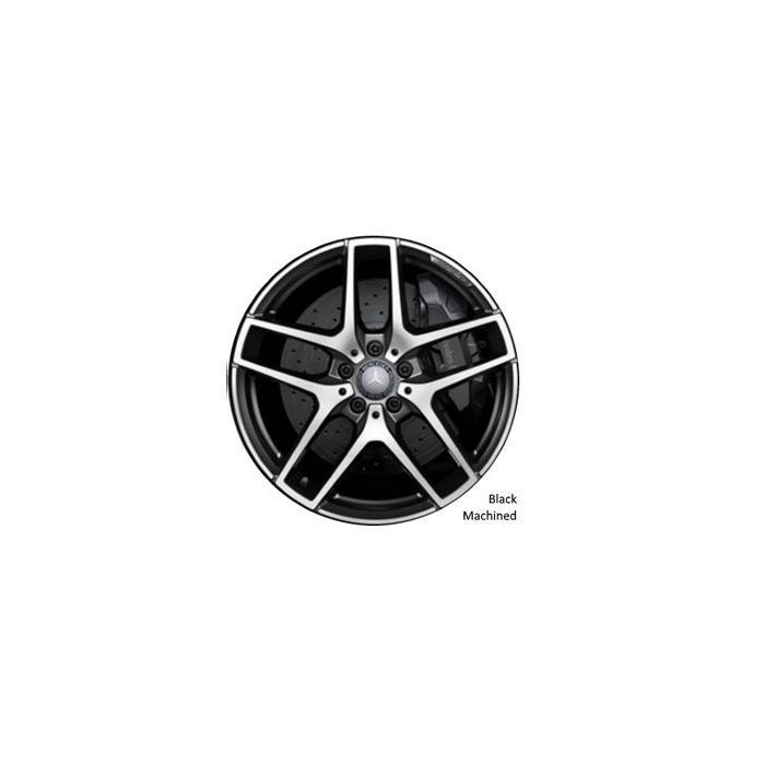 Mercedes-Benz GLC300 Wheel Rim Machined Black 85483 Stock Factory OEM Replacement