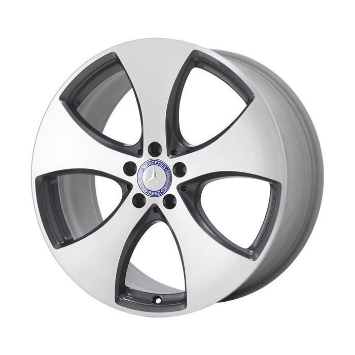 Mercedes-Benz GLE300d Wheel Rim Machined Grey 85486 Stock Factory OEM Replacement