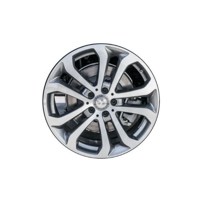 Mercedes-Benz GLE300d Wheel Rim Machined Grey 85487 Stock Factory OEM Replacement