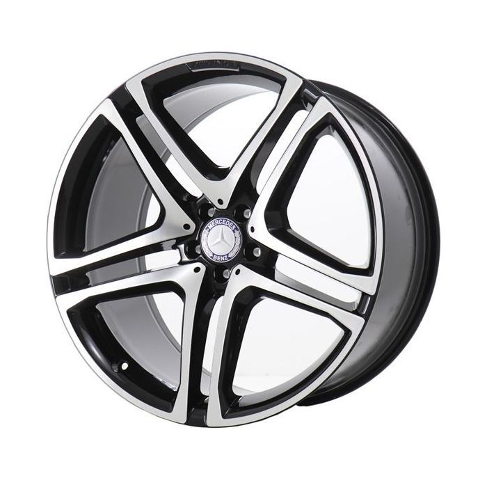 Mercedes-Benz GLE-450 Wheel Rim Machined Black 85492 (F) Stock Factory OEM Replacement