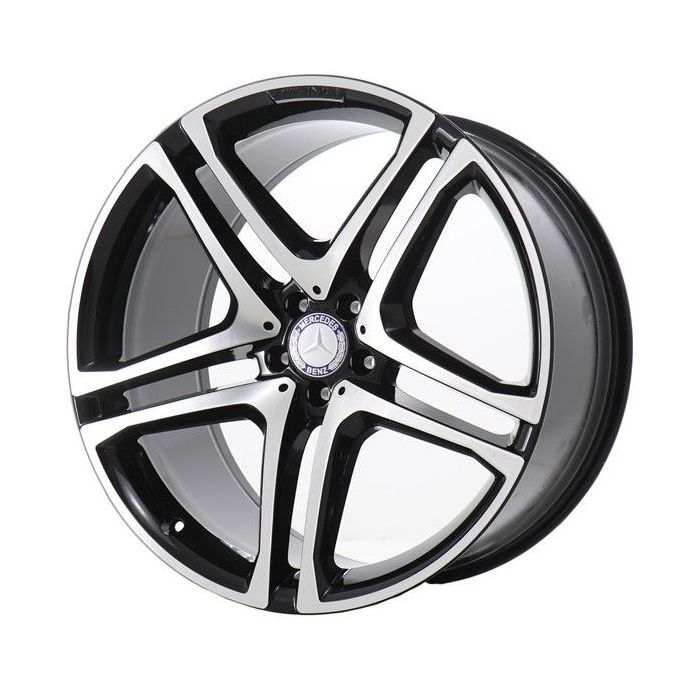 Mercedes-Benz GLE-450 Wheel Rim Machined Black 85493 (R) Stock Factory OEM Replacement