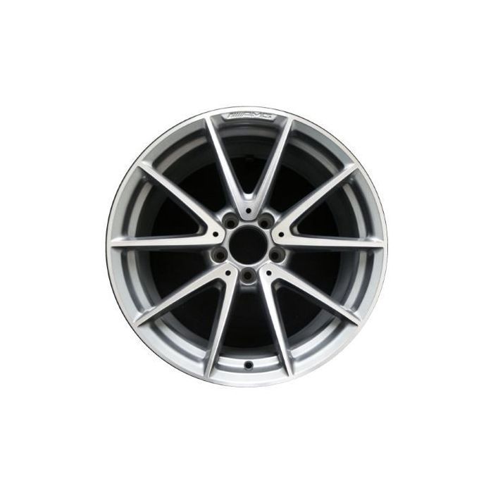 Mercedes-Benz C63 Wheel Rim Machined Grey 85521 (R) Stock Factory OEM Replacement