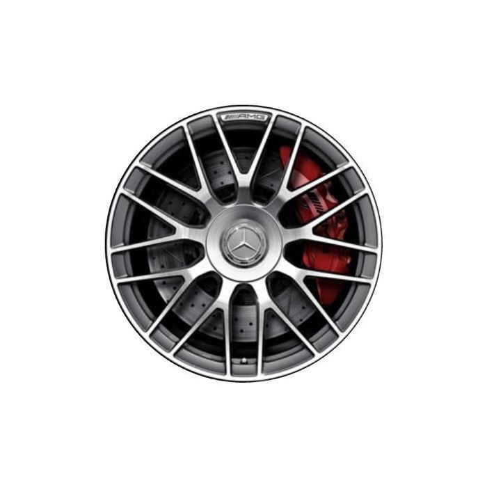 Mercedes-Benz C63 Wheel Rim Polished Grey 85526 Stock Factory OEM Replacement