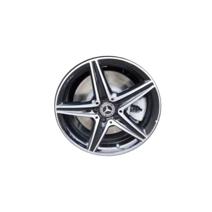 Mercedes-Benz E300 Wheel Rim Machined Black 85540 (R) Stock Factory OEM Replacement