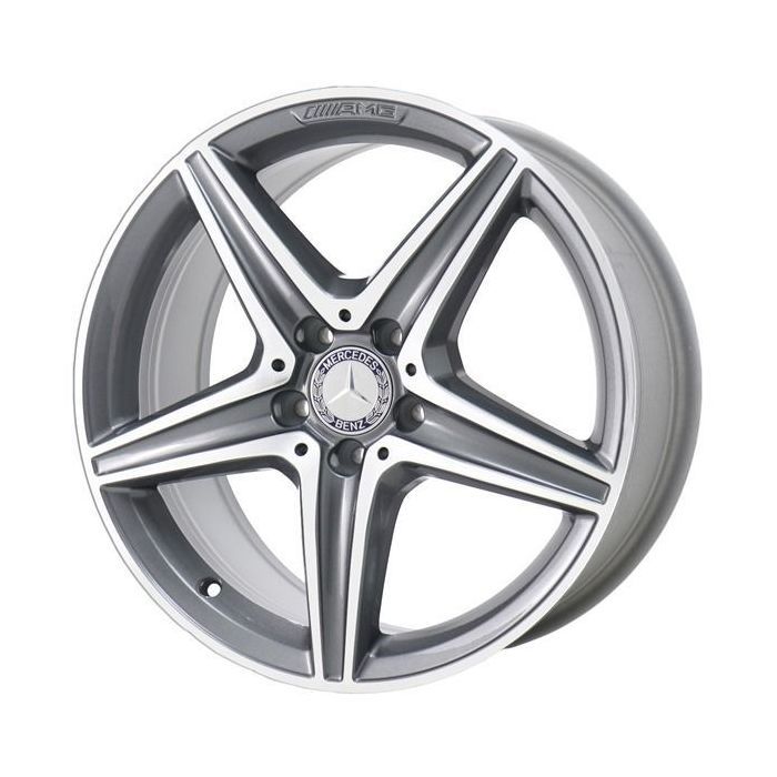 Mercedes-Benz E300 Wheel Rim Machined Grey 85540 (R) Stock Factory OEM Replacement