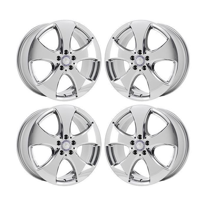 Mercedes-Benz GL-series Wheel Rim PVD Bright Chrome 85552 Stock Factory OEM Replacement
