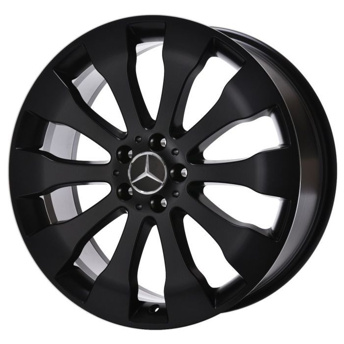 Mercedes-Benz GLS350 Wheel Rim Satin Black 85553 Stock Factory OEM Replacement