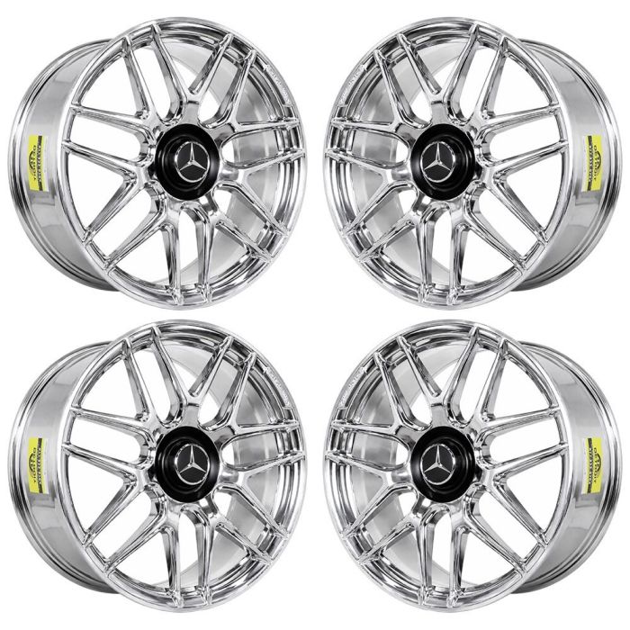 Mercedes-Benz S-Class Wheel Rim PVD Bright Chrome 85599 (F) Stock Factory OEM Replacement