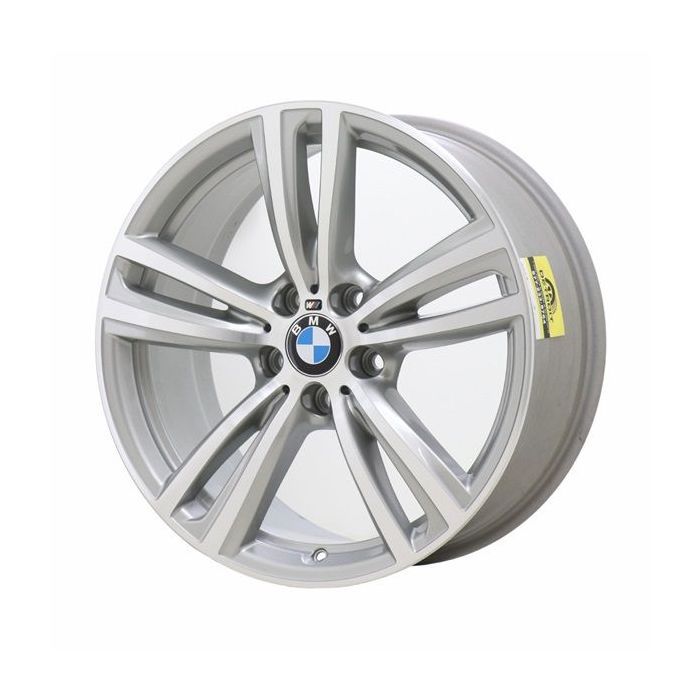 BMW 320i Wheel Rim Machined Silver 86014 (R) Stock Factory OEM Replacement