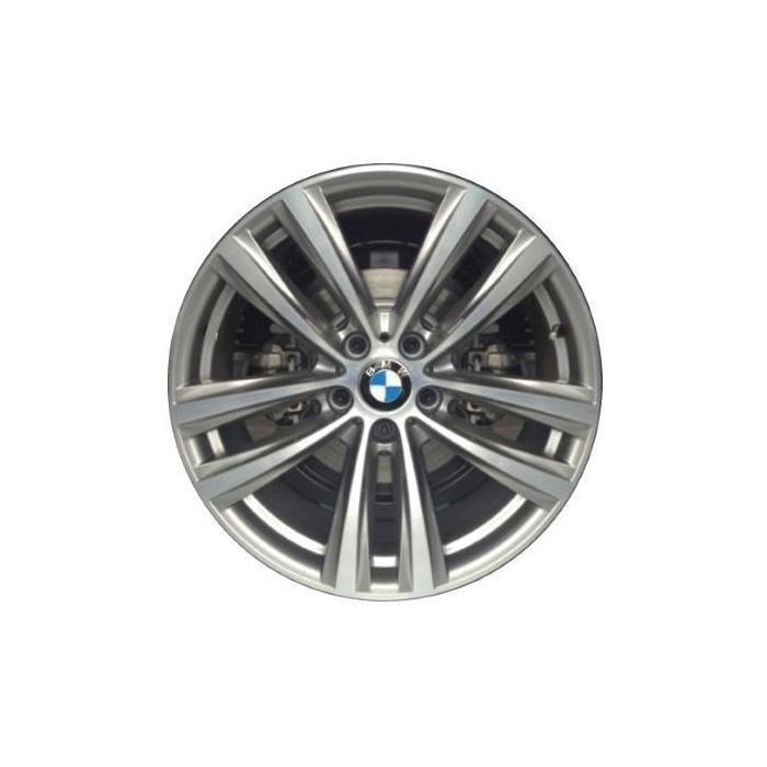 BMW 328i Wheel Rim Machined Grey 86018 (R) Stock Factory OEM Replacement