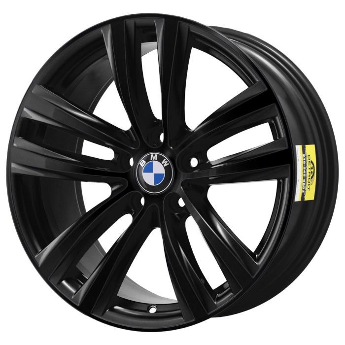 BMW 328i Wheel Rim Gloss Black 86019 Stock Factory OEM Replacement