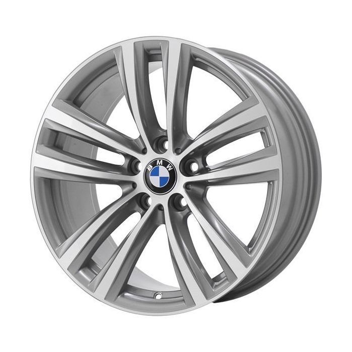 BMW 328i Wheel Rim Machined Grey 86019 Stock Factory OEM Replacement