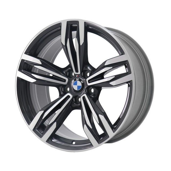 BMW M6 Wheel Rim Machined Grey 86026 (F) Stock Factory OEM Replacement